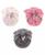 颜色: Pink feather, Hudson | Baby Girls Baby Turban Cotton Headwraps