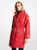 商品第1个颜色CRIMSON, Michael Kors | Quilted Ciré Nylon Puffer Coat