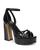 Sam Edelman | Women's Kamille Strappy Platform High Heel Sandals, 颜色Black