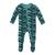 KicKee Pants | Print Footie with Zipper (Infant), 颜色Pine Moustaches