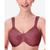 color Rustic Berry Red, Bali | Minimizer Satin Tracings Comfort Strap Underwire Bra 3562