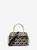 color NATURAL/BLACK, Michael Kors | Blaire Extra-Small Logo Jacquard Duffel Crossbody Bag
