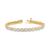 颜色: Gold-Plated Sterling Silver, Macy's | Diamond Swirl Tennis Bracelet (1/2 ct. t.w.)