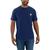 商品Carhartt | Carhartt Men's Force Relaxed Fit Midweight SS Pocket T-Shirt颜色Scout Blue Heather