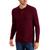 Club Room | Men's Thermal Henley Shirt, Created for Macy's, 颜色Red Plum