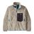 颜色: Natural with Obsidian Plum, Patagonia | Patagonia Men's Classic Retro-X Jacket