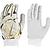 商品第1个颜色White/Gold, NIKE | Nike Women's Hyperdiamond Pro Softball Batting Gloves