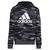 Adidas | All Over Print Liquid Camo Hooded Pullover (Toddler/Little Kids), 颜色Black