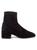 color BLACK, Stuart Weitzman | 女式 Accordion系列 麂皮女靴