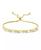 颜色: Gold, Macy's | Diamond Accent San Marco Link Bolo Adjustable Bracelet in Silver Plate, Gold Plate or Rose Gold Plate