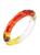 商品第5个颜色Red and Yellow Tie Dye, Gold & Honey | 24K Gold Leaf Faceted Bangle Bracelet