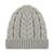 商品Michael Kors | Women's Moving Cables Knit Hat颜色Pearl Heather Grey