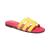 商品第6个颜色Mimosa Yellow/Ultra Fuchsia Pebbled Lizard, Sam Edelman | Women's Bay Slip-On Flat Sandals