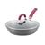 颜色: Gray With Burgundy Handles, Rachael Ray | Create Delicious Hard Anodized Aluminum Nonstick 10.25" Deep Skillet