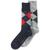 商品Tommy Hilfiger | Men's 2-Pk. Argyle Logo Dress Socks颜色Black/Grey Argyle