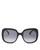 商品Kate Spade | Women's Square Sunglasses, 56mm颜色Black/Gray