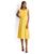 color Yellow Lily, Ralph Lauren | Twist Front Jersey Dress