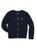 color HUNTER NAVY, Ralph Lauren | Girl's Cable-Knit Cotton Cardigan