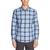 color Mosaic Blue, Eddie Bauer | Eddie Bauer Travex Men's On the Go Long Sleeve Poplin Shirt