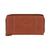 Mancini Leather Goods | Casablanca Collection RFID Secure Zippered Clutch Wallet, 颜色Cognac
