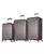 颜色: Grey, DUKAP | Intely 3-Pc. Hardside Tech Luggage Set