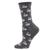 Memoi | Women's Cashmere Blend Crew Socks, 颜色Gray Swan