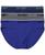 颜色: Navy Blue/Grey/Royal Blue, 2(x)ist | Cotton Stretch No Show Brief 3 Pack