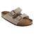 color Taupe, Birkenstock | Birkenstock Arizona Soft Footbed Suede Leather Sandals