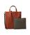 Lacoste | Anna Vertical Shopping Bag, 颜色Rooibos Tea Eco/Iron Gate