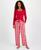 颜色: Fuzzy Plaid Red, Charter Club | Women's Printed Fleece Pajama Pants, Created for Macy's