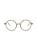 Thom Browne | 53MM Round Aviator Eyeglasses, 颜色BLACK