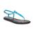 Sam Edelman | Women's Gigi T-Strap Flat Sandals, 颜色Milos Blue Croco