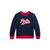 商品Ralph Lauren | Logo Fleece Sweatshirt (Little Kids)颜色Cruise Navy