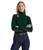 Ralph Lauren | Petite Faux Leather Trim Ribbed Turtleneck, 颜色Season Green