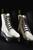 商品Dr. Martens | Dr. Martens Jadon Platform 8孔踝靴颜色White