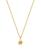 颜色: 14K Yellow Gold, Tiny Blessings | Girls' 14K Gold Blushing Rose 13-14" Necklace - Little Kid, Big Kid