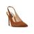 color Cognac Suede, Nine West | Women's Feather Slingback Pumps