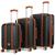 颜色: Black, Badgley Mischka Luggage | Mia 3 Piece Expandable Retro Luggage Set STANDARD
