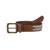 商品Tommy Hilfiger | Men's Tri-Color Ribbon Inlay Leather Belt颜色Khaki