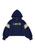 color B4MPEACOAT, Levi's | Girls 7-16 Graphic Long Sleeve Striped Fleece Sweatshirt