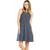 color Deep Navy Mini Stripe, Toad & Co | Women's Samba Corfu Dress