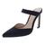 color Dark Navy Silk Satin, Stuart Weitzman | Stuart Weitzman Womens Eventually Metallic Pointed Toe Mules