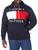 商品Tommy Hilfiger | Tommy Hilfiger Men's Long Sleeve Fleece Flag Pullover Hoodie Sweatshirt颜色Desert Sky