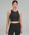 Lululemon | Mesh Panelled Training Shelf Tank Top, 颜色Black