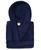 颜色: Navy, Linum Home Textiles | Kids Super Plush Double Brushed Hooded Polyester Bathrobe