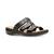 Clarks | Women's Leisa Spring Slide Sandals, 颜色Black Leather