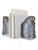 颜色: SILVER, ANNA New York | Fim Natural Agate Bookends