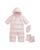商品Ralph Lauren | Unisex Water Repellent Down Bunting Set - Baby颜色Pink