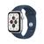 商品Apple | Apple Watch SE 44mm GPS (Choose Color)颜色Silver Aluminum Case with Abyss Blue Sport Band