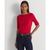 商品Ralph Lauren | Stretch Cotton Boatneck T-Shirt颜色Classic Red